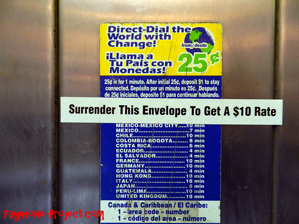 Surrender This Envelope To Get A $10 Rate
