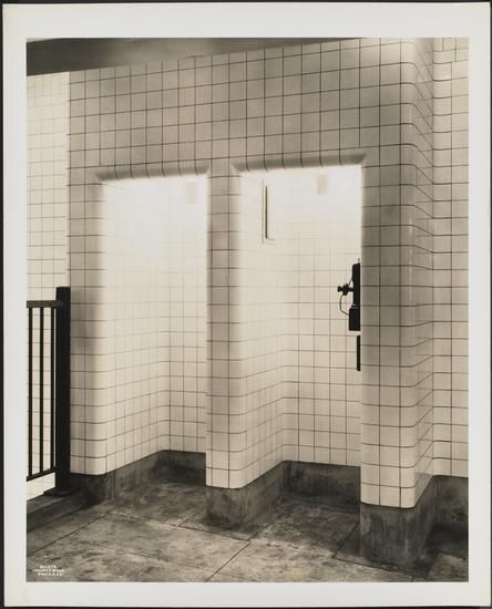 1932: 155th Street and St. Nicholas Avenue. New York City Subway Payphone.