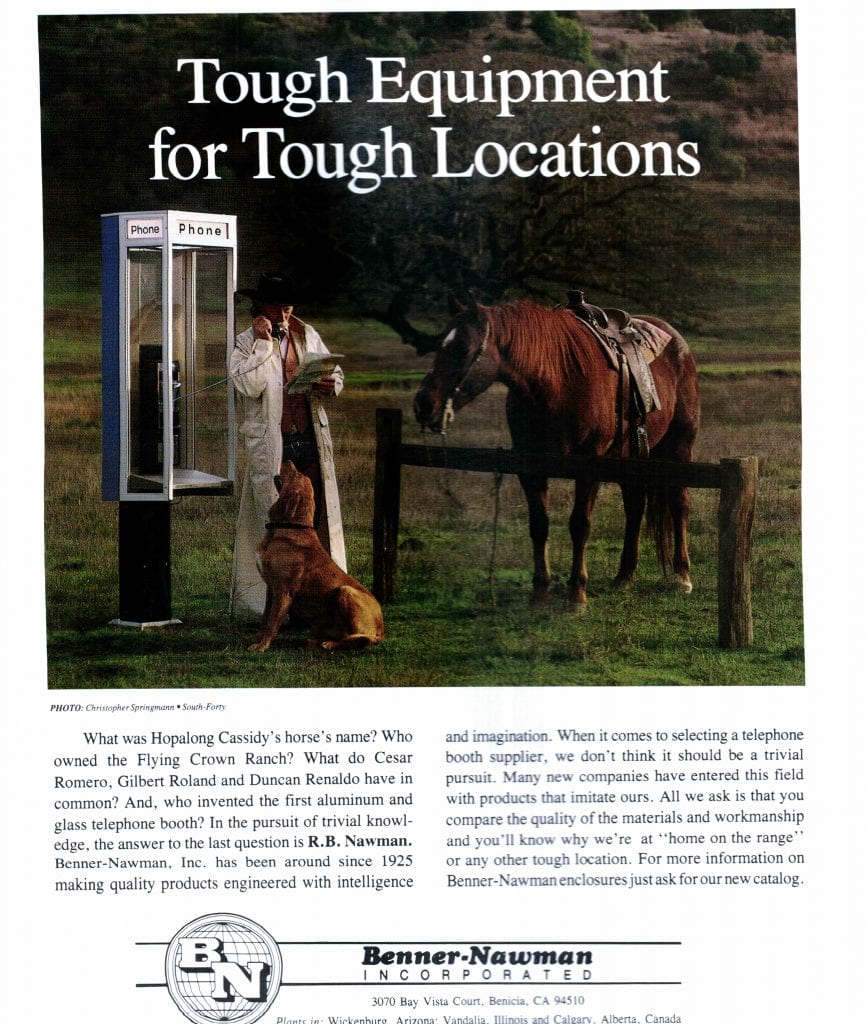 Benner-Nawman. South-Forty Payphone