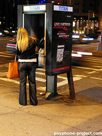 Titan Payphone, 2013. Outside Portofino.