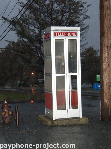 Phone Booth in Enfield, New Hampshire. Photo by Geoffrey Niswander.