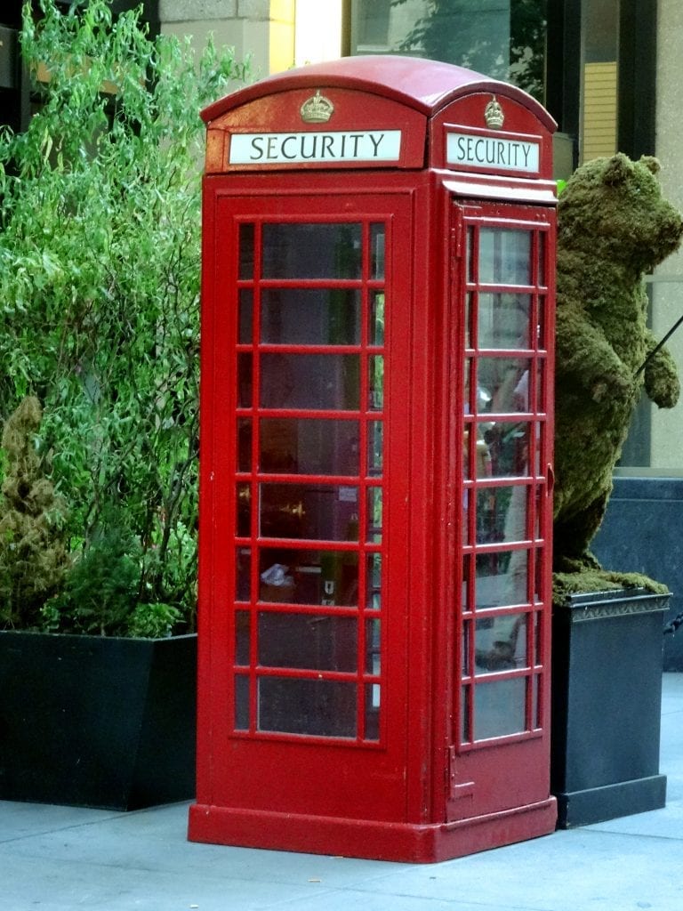 Phone Box at 437 Madison Avenue