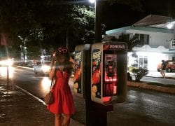 “The most important phonecalls are made at midnight.” Monedas Payphone, Mexico.  Julie Cruz.