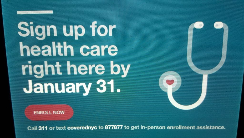 LinkNYC: Sign up for Health Care? Not So Much.