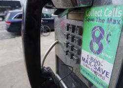 Payphone At The End Of The R, Starring 1-800-MAX-SAVE