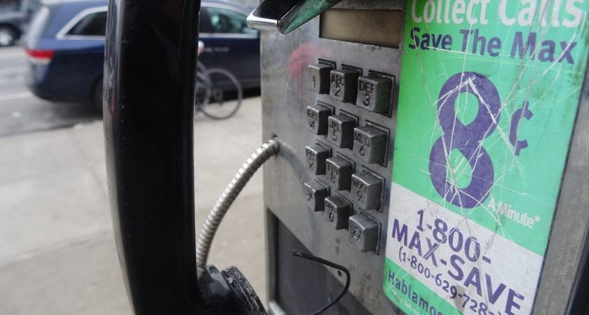 Payphone At The End Of The R, Starring 1-800-MAX-SAVE