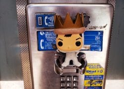 My buddy MAX is in charge of guarding what is left of New York City’s payphones