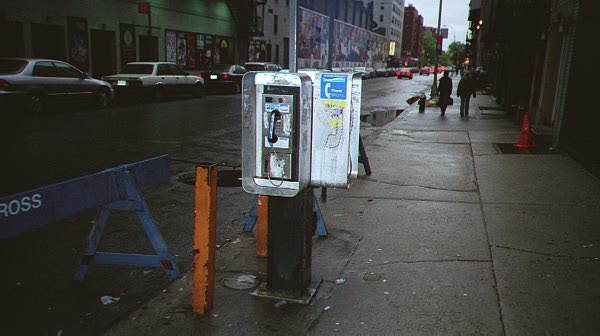 Payphones near the Ed Sullivan Theater