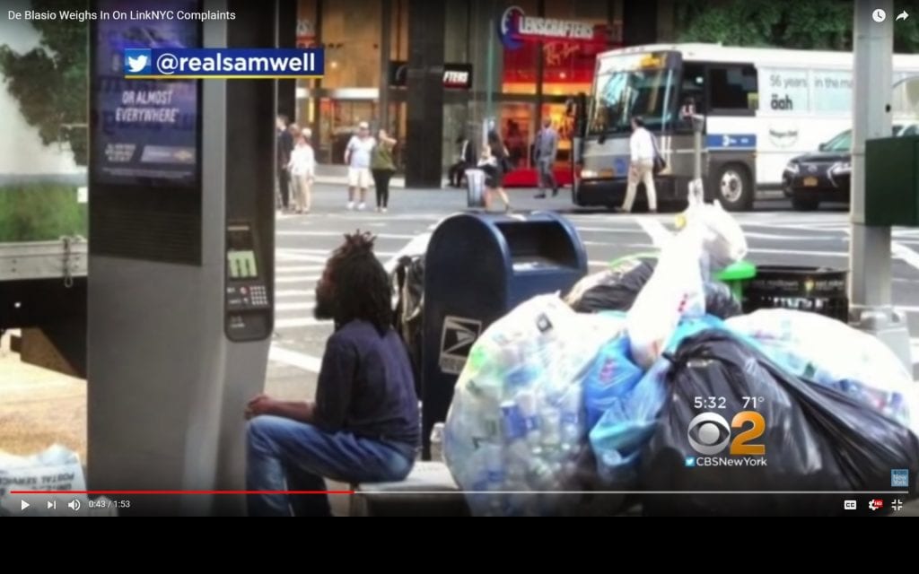 CBS2 LinkNYC Image of mine