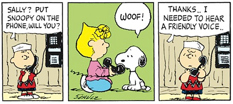 Charlie Brown on the Payphone. July 11, 1999