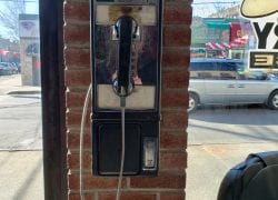 Baba Laknath Laundromat Payphone in Elmhurst