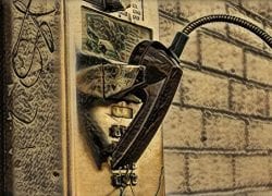 Payphones Through the Deep Dream Generator