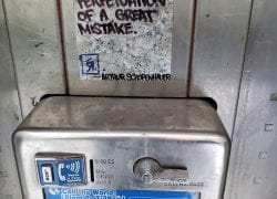Schopenhauer Payphone, Seen Today