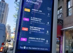 Has Anyone Tried Using LinkNYC’s “Local Bus Arrivals” Screen Lately? Or Ever?