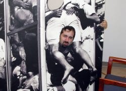What To Do With a Two-Heads-Missing Print of Jim Munroe’s 1959 Phone Booth Stuffing Photo?