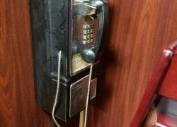 A Cristol-Tel Payphone at the Silver Star Restaurant