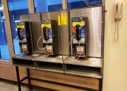 Three Working Payphones at the Woodhull Medical Center in Brooklyn