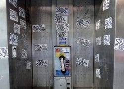 No Dial Tone, Just Stickers, Stickers, and More Stickers