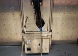 Rogue-Looking Payphone in a Sketchy Part of Town