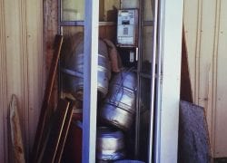 There Is, Of Course, a Phone Booth Stuffed With Kegs in Speculator, New York
