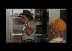 Phone Booth Scene From “The Bad News Bears Breaking Training”