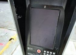 Strange Way To Vandalize a LinkNYC Kiosk