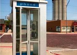 402-761-9988 Rings a Phone Booth in Milford, Nebraska
