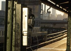 Ye Olde Payphone at Queensboro Plaza