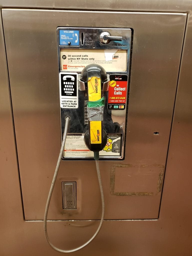 30-Second Payphone at Grand Central Terminal
