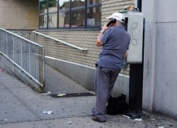 An Astoria Payphone Near the Library: Gone