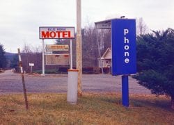 Payphone of Yore at Meadow of Dan, North Carolina. Photos by Daniel Hopsicker.