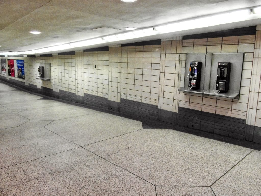 Rockefeller Center Concourse Payphones from March, 2013