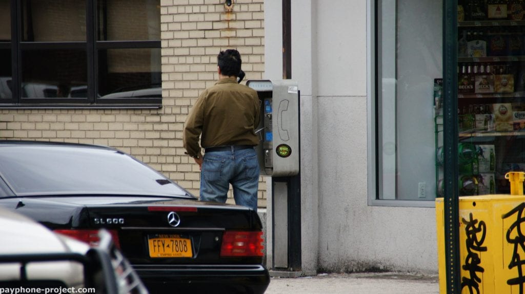Payphone at the Queens Library on Broadway in Astoria