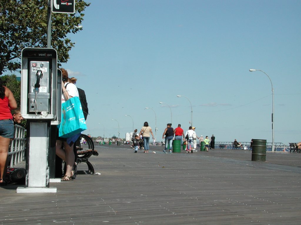 Coney Island Payphones. August, 2002.