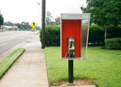 Working Payphone in Darien, Georgia. Photos by Daniel Hopsicker.