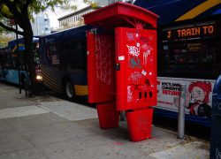 The Red Phone on Delancey at Ludlow
