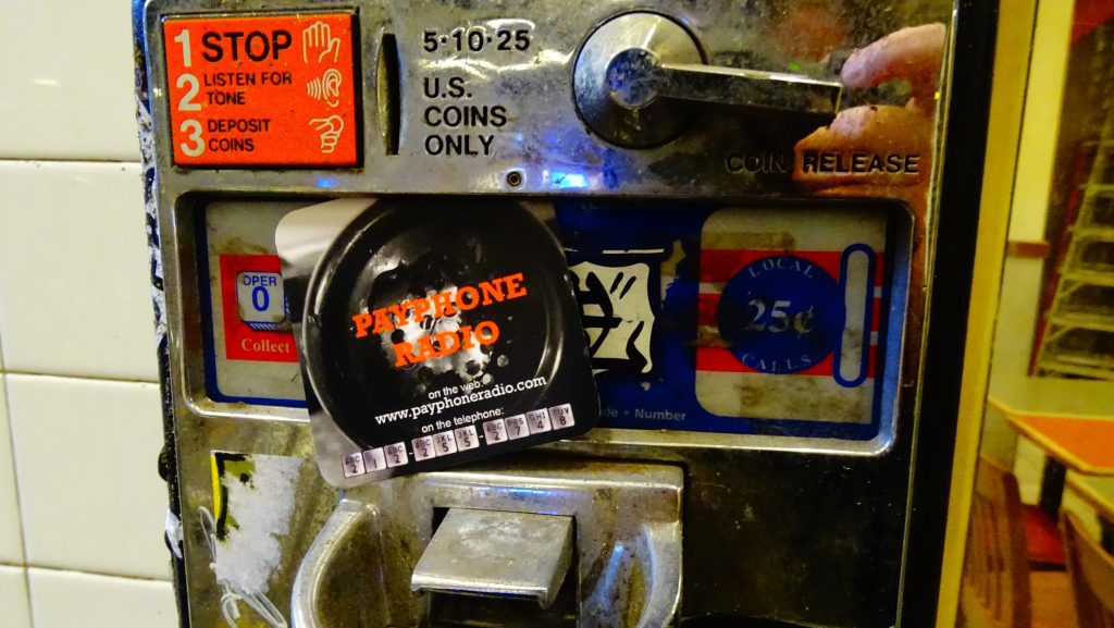 Abandoned Payphone at the Penn Station 1/2/3 Station, Outside Sbarro