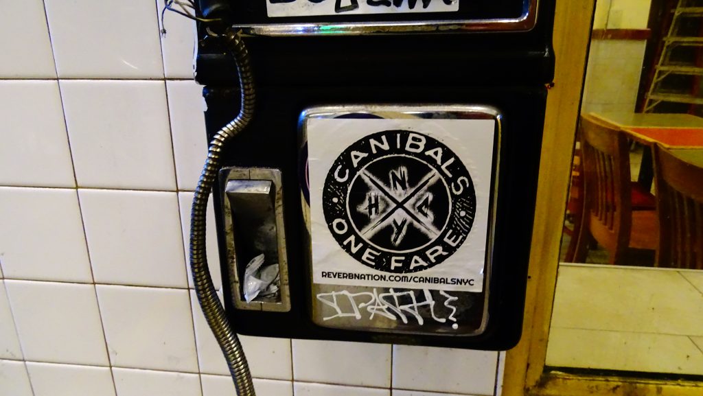 Abandoned Payphone at the Penn Station 1/2/3 Station, Outside Sbarro