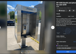 Another NYT Plug, and: The Doomsday Payphone Is For Sale!